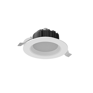 Светодиодный светильник VARTON DL-01 круглый встраиваемый 120x65 мм 11 Вт Tunable White (2700-6500 K) IP54/20 RAL9010 белый матовый диммируемый по протоколу DALI